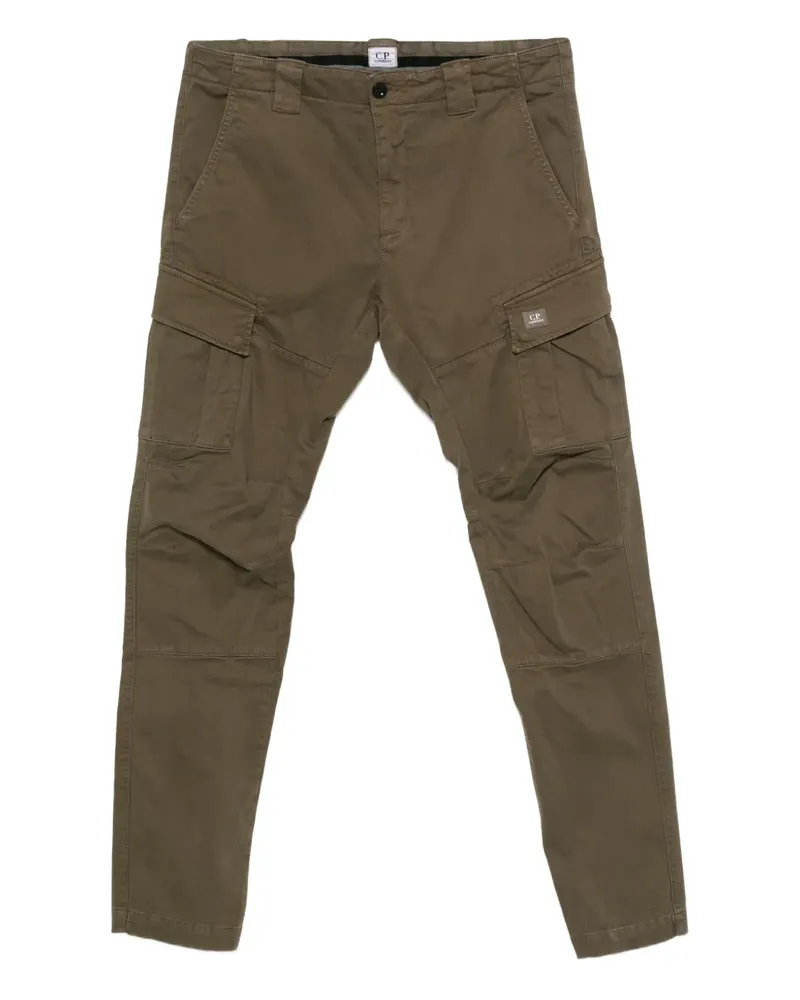 C.P. Company Hose mit aufgesetzter Tasche - Grün Grün