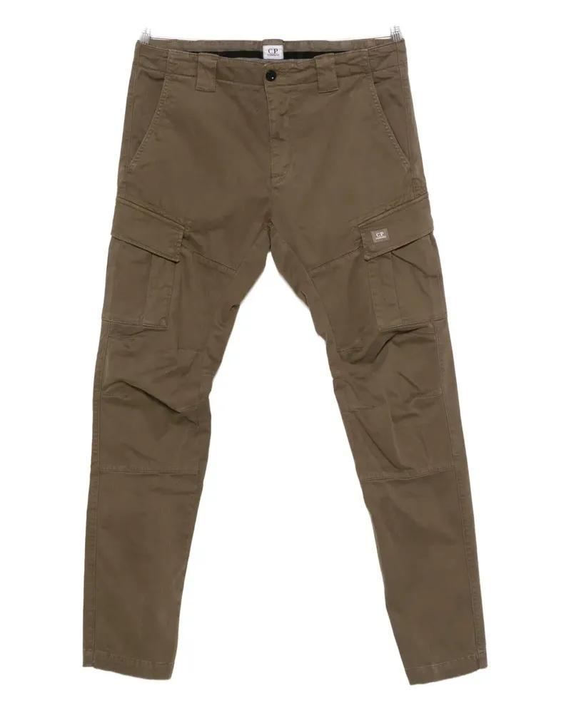 C.P. Company Hose mit aufgesetzter Tasche - Grün Grün