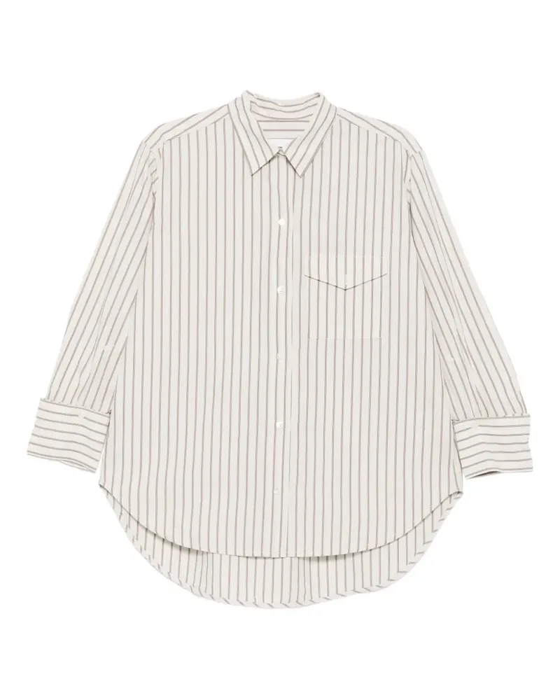 Citizens of humanity Shay striped pocket shirt - Nude Nude