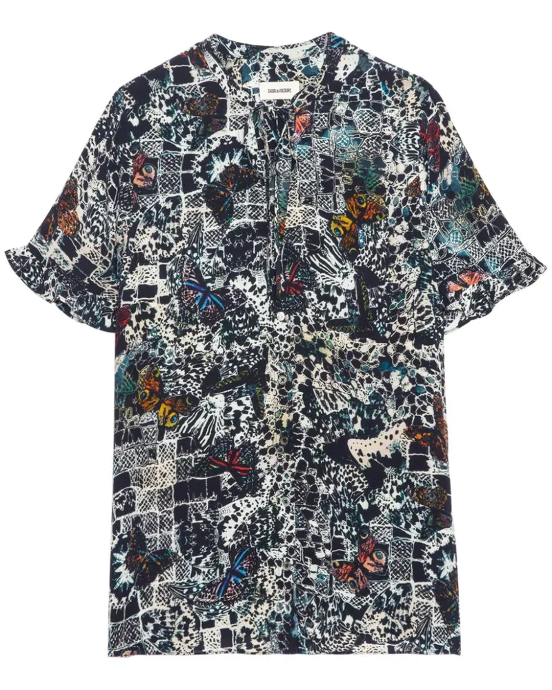 Zadig & Voltaire Tafiz Hemd - Schwarz Schwarz