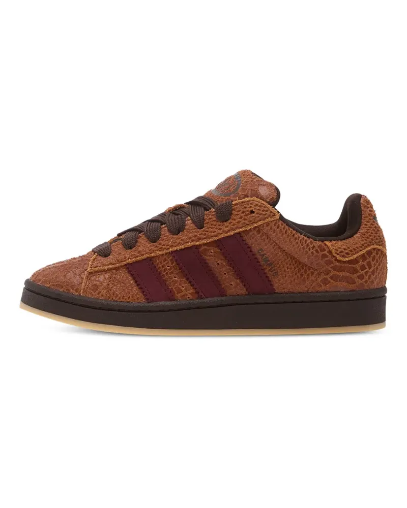 adidas Campus Sneakers mit Schlangeneffekt - Braun Braun