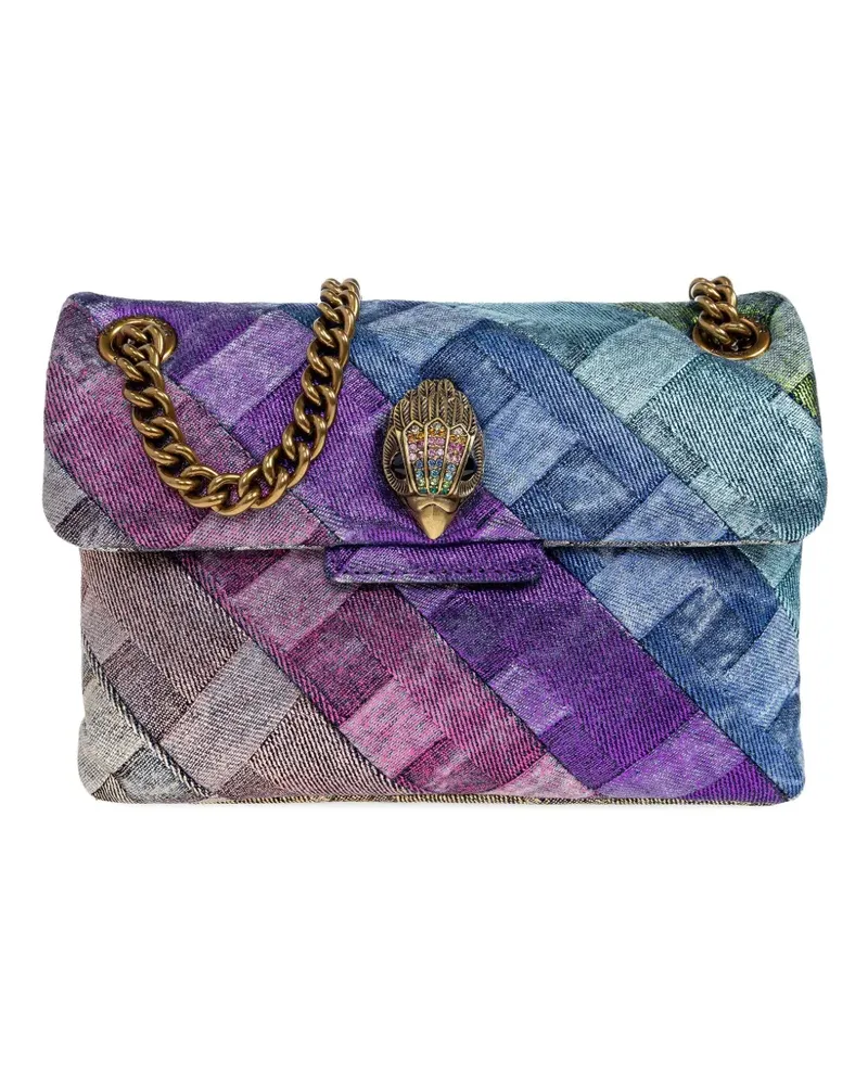 Kurt Geiger Mini Kensington Schultertasche im Patchwork-Look - Mehrfarbig Mehrfarbig