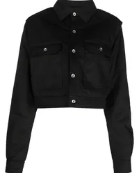 DRKSHDW by Rick Owens Cropped-Jacke Schwarz