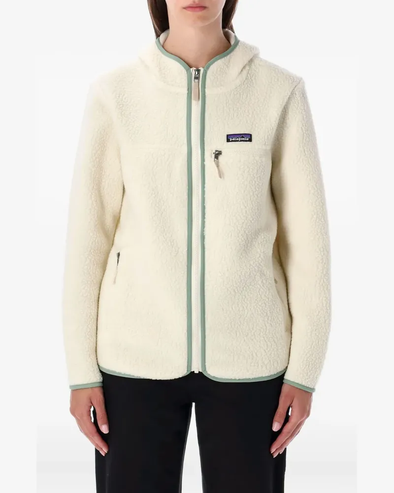 Patagonia Fleecejacke mit Kapuze - Nude Nude