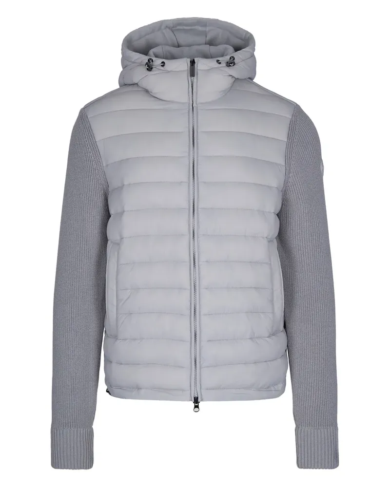 Colmar Gesteppte Daunenjacke mit Strickärmeln - Grau Grau