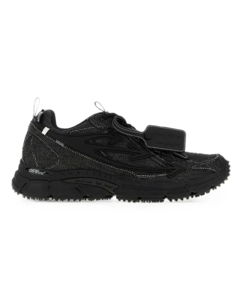 OFF-WHITE Be Right Back denim sneakers - Schwarz Schwarz