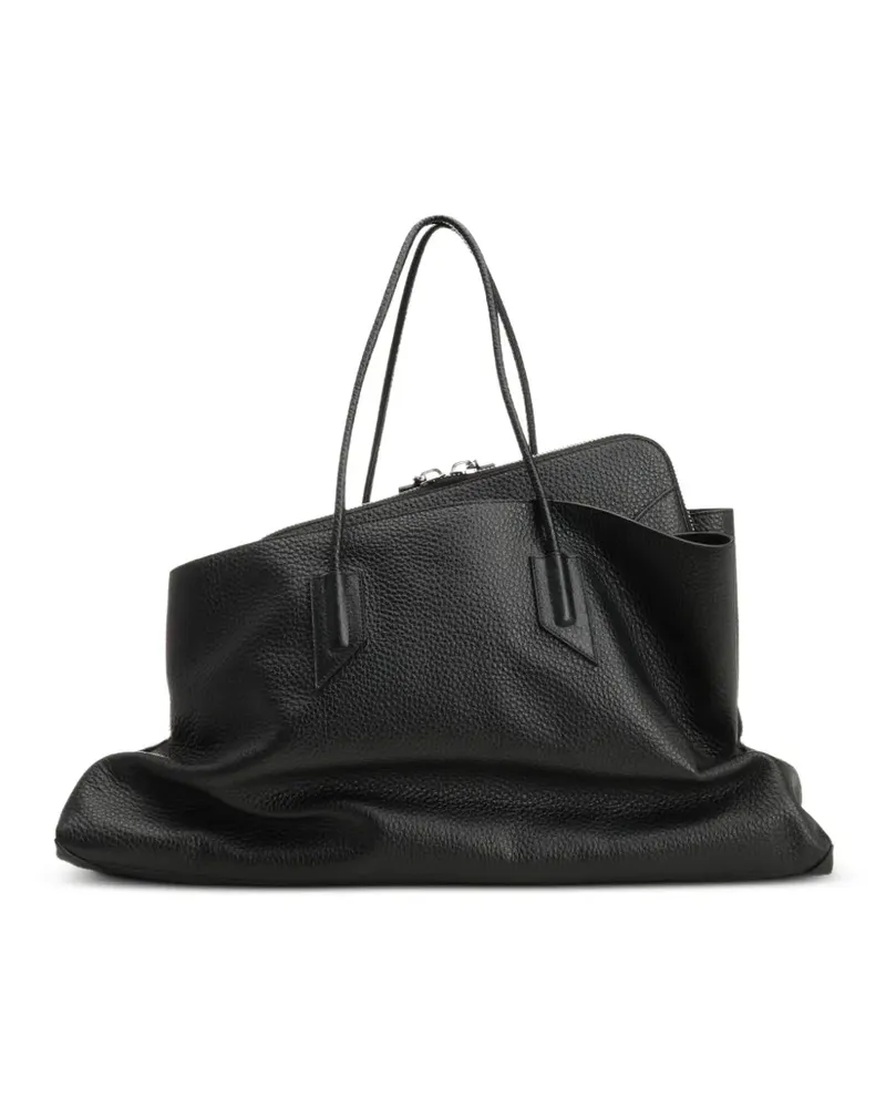 ATTICO Große La Passeggiata Schultertasche - Schwarz Schwarz