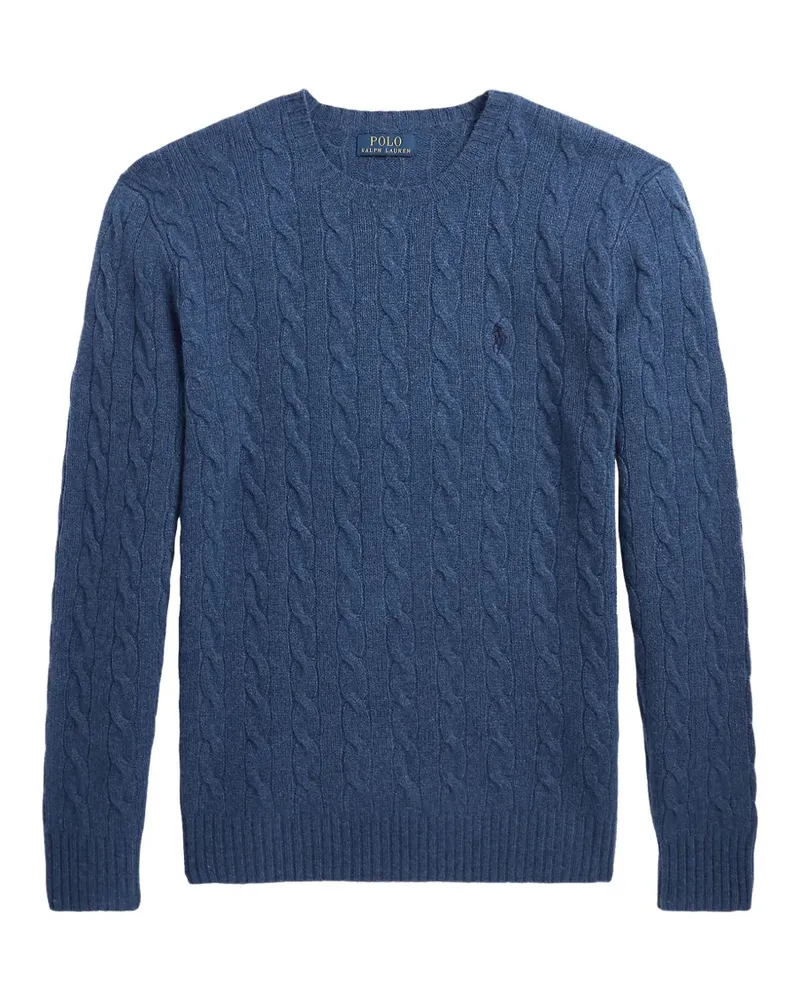 Ralph Lauren Pullover mit Zopfmuster - Blau Blau