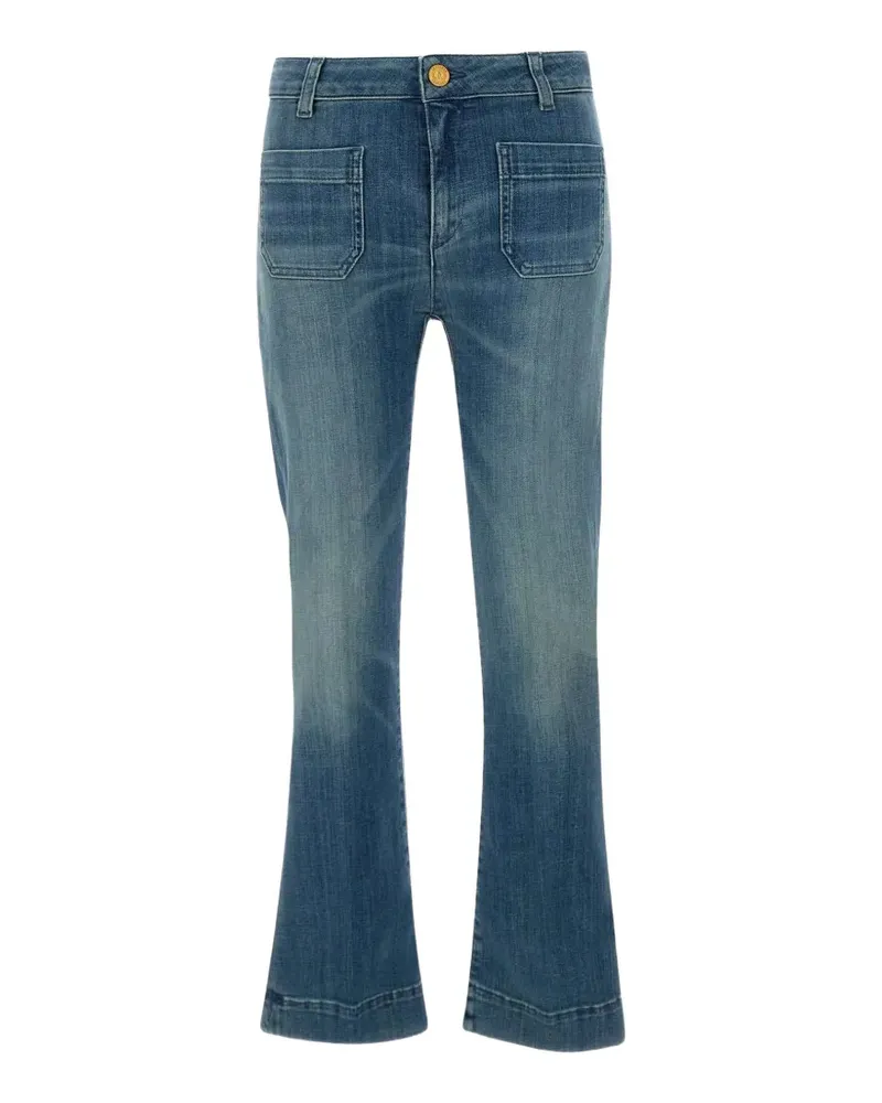 Seafarer Francoise patch-pocket jeans - Blau Blau