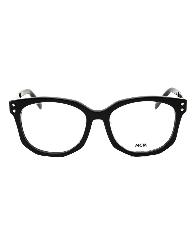 MCM geometric-frame glasses - Schwarz Schwarz