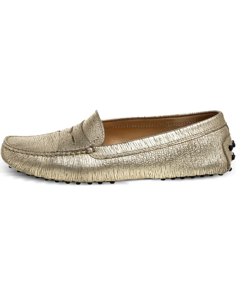 TOD'S Pre-owned Penny-Loafer aus Leder - Gold Gold