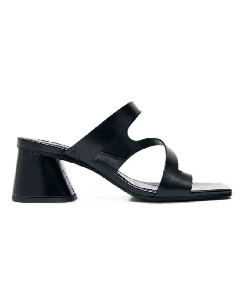 Alohas Orielle squared-toe block-heel sandals - Schwarz Schwarz