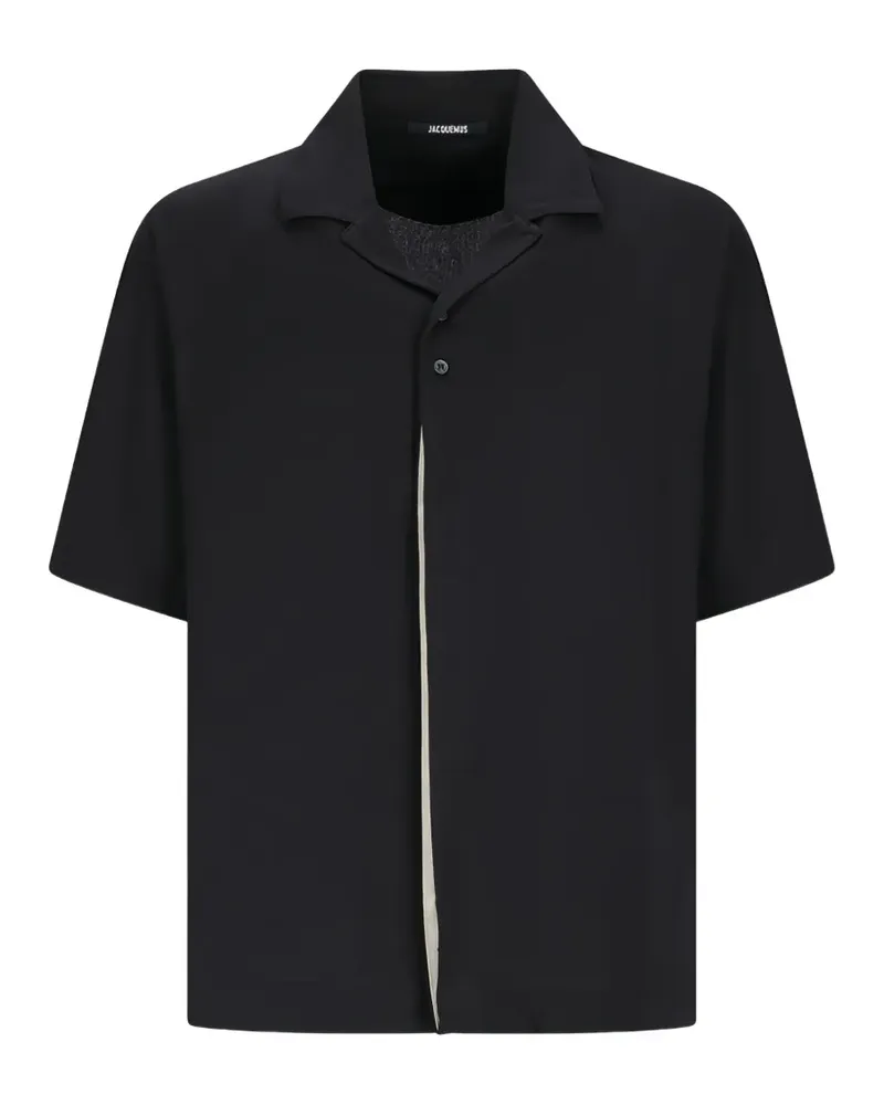 Jacquemus Jean Atelier short-sleeve shirt - Schwarz Schwarz
