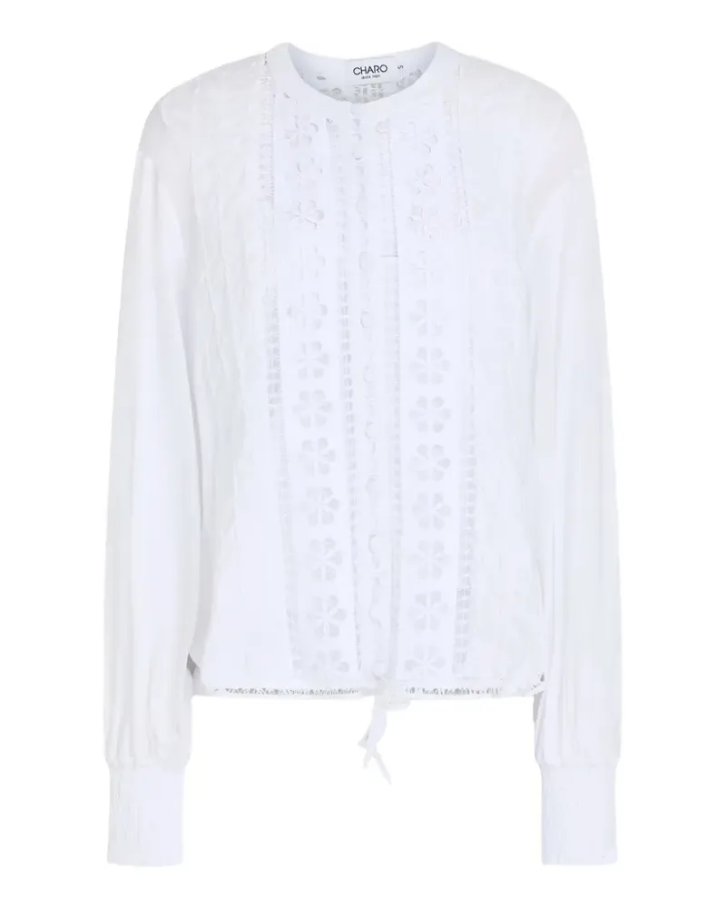 Charo Ruiz Donnelie guipure-lace shirt - Weiß Weiß