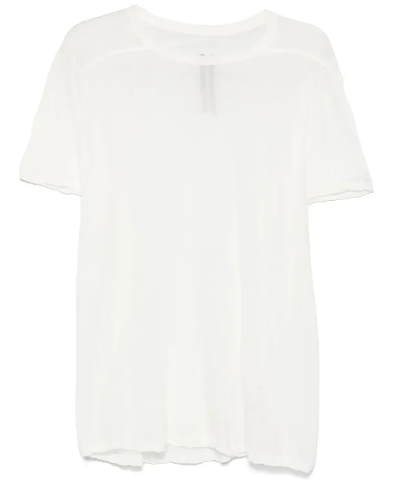Rick Owens Level T T-Shirt - Weiß Weiß