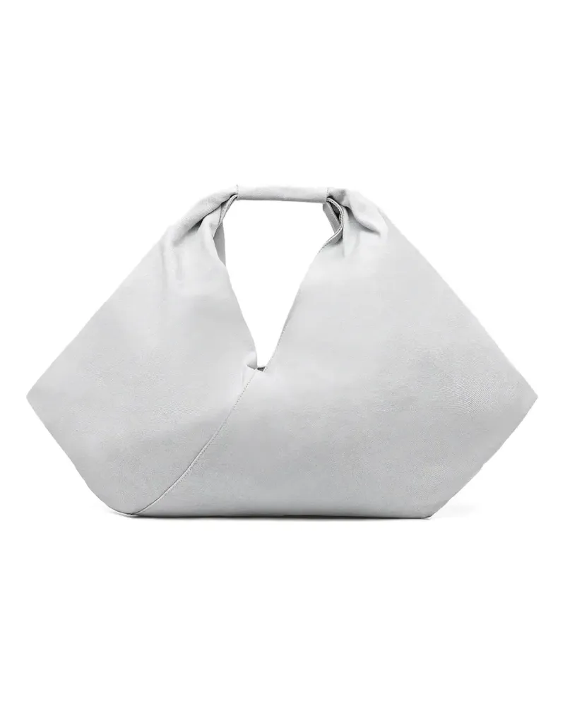 Maison Margiela Drapierte Japanese Tote Bag - Grau Grau