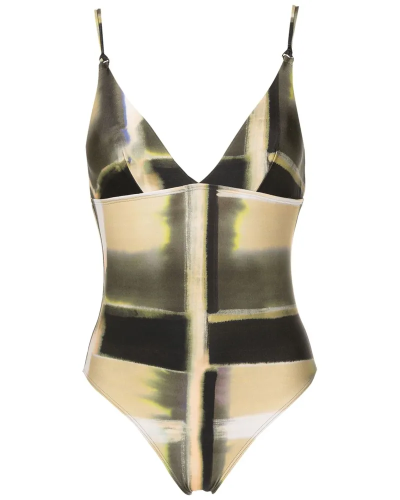Lenny Niemeyer Maio Badeanzug mit abstraktem Print - Mehrfarbig Mehrfarbig
