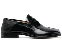 Loafer mit Tabi-Kappe - Schwarz