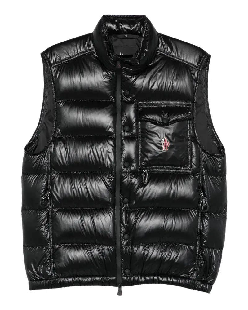 Moncler Gesteppte Uychi Weste - Schwarz Schwarz