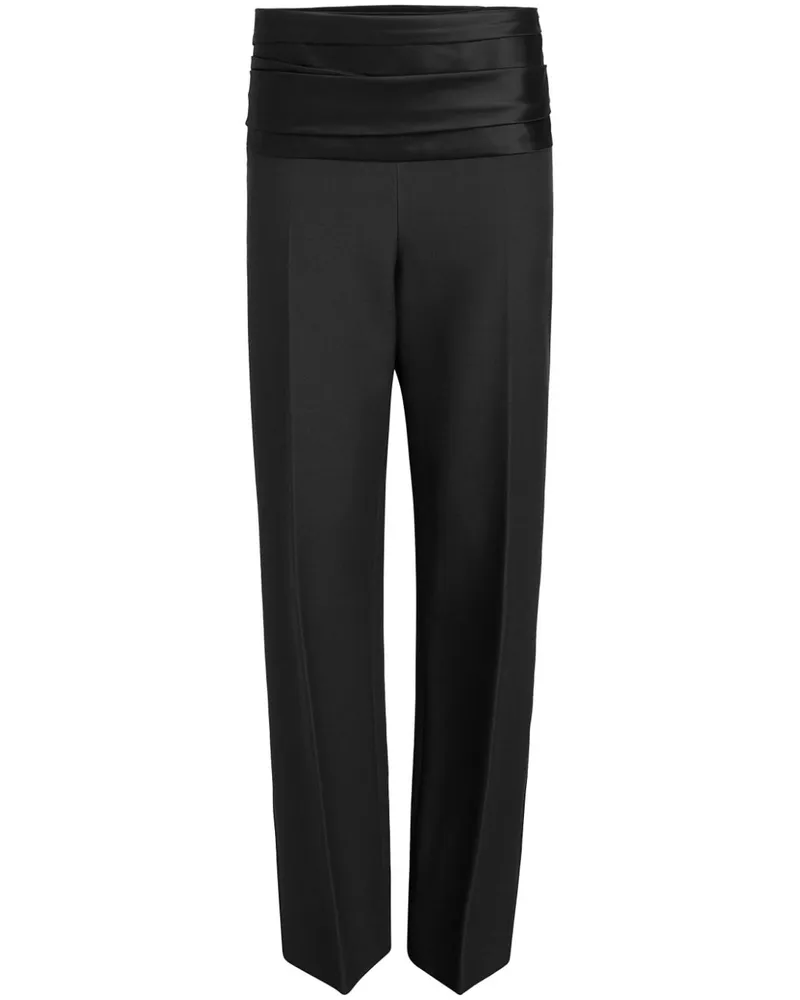 KHAITE Camberly Hose - Schwarz Schwarz