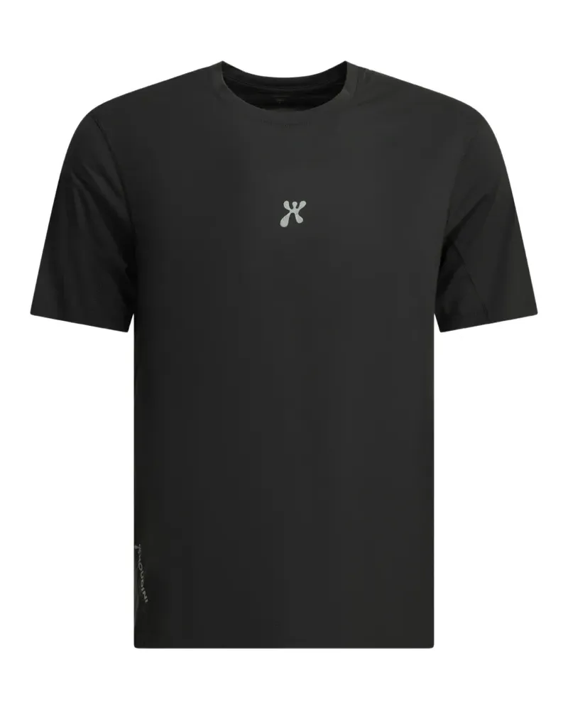 Houdini logo-print T-shirt - Schwarz Schwarz