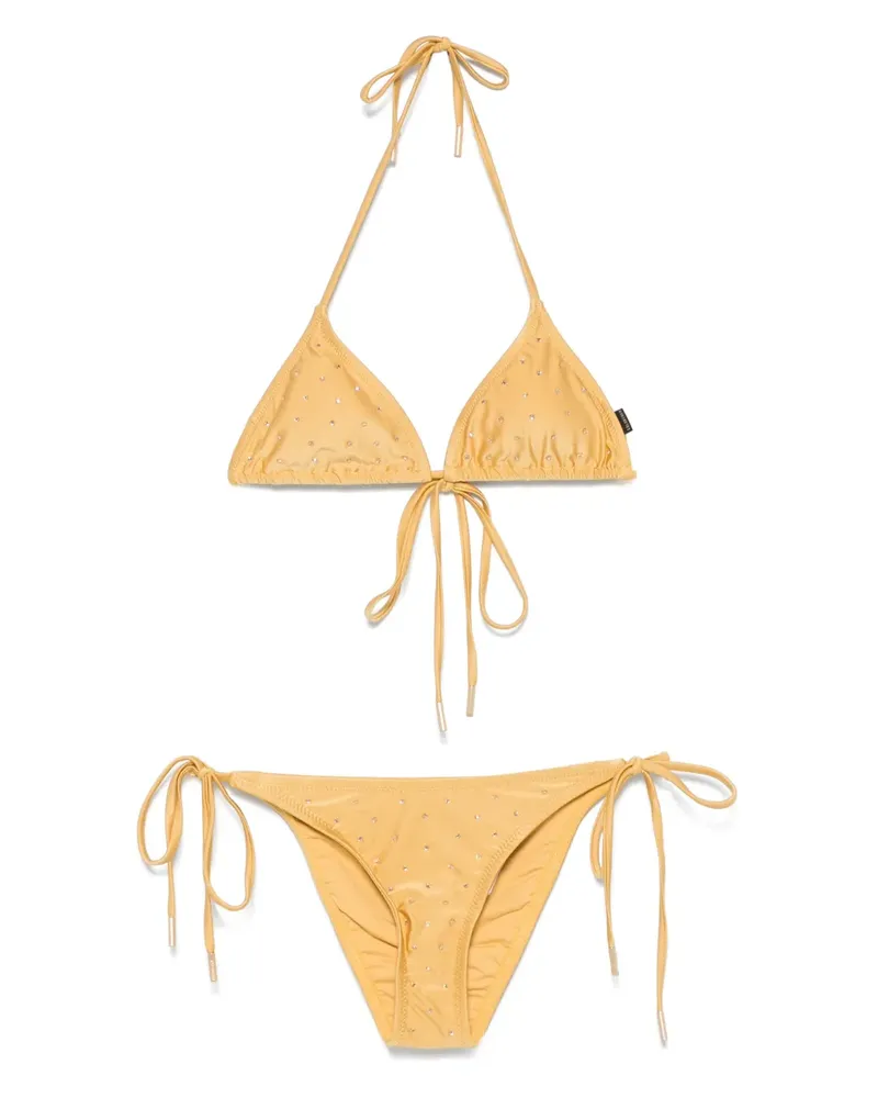 GOLDBERGH Bikini mit Kristallen - Gelb Gelb