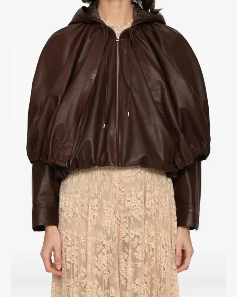 Sea Thompson Oversized-Jacke - Braun Braun