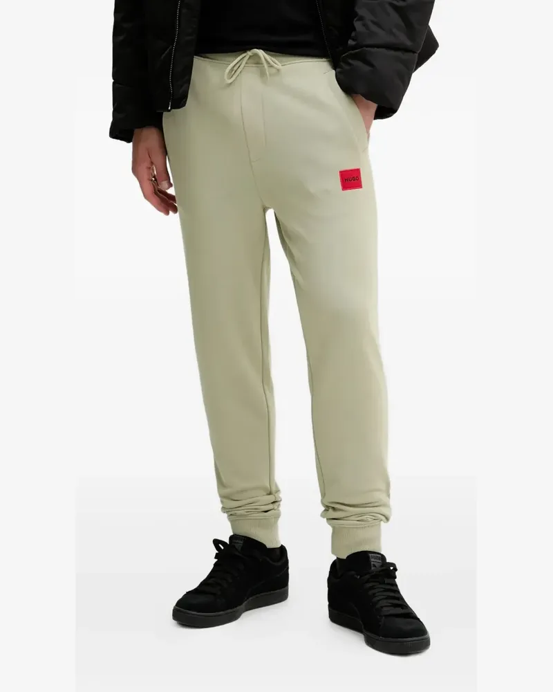 HUGO BOSS Duak Jogginghose mit Logo-Patch - Grün Grün