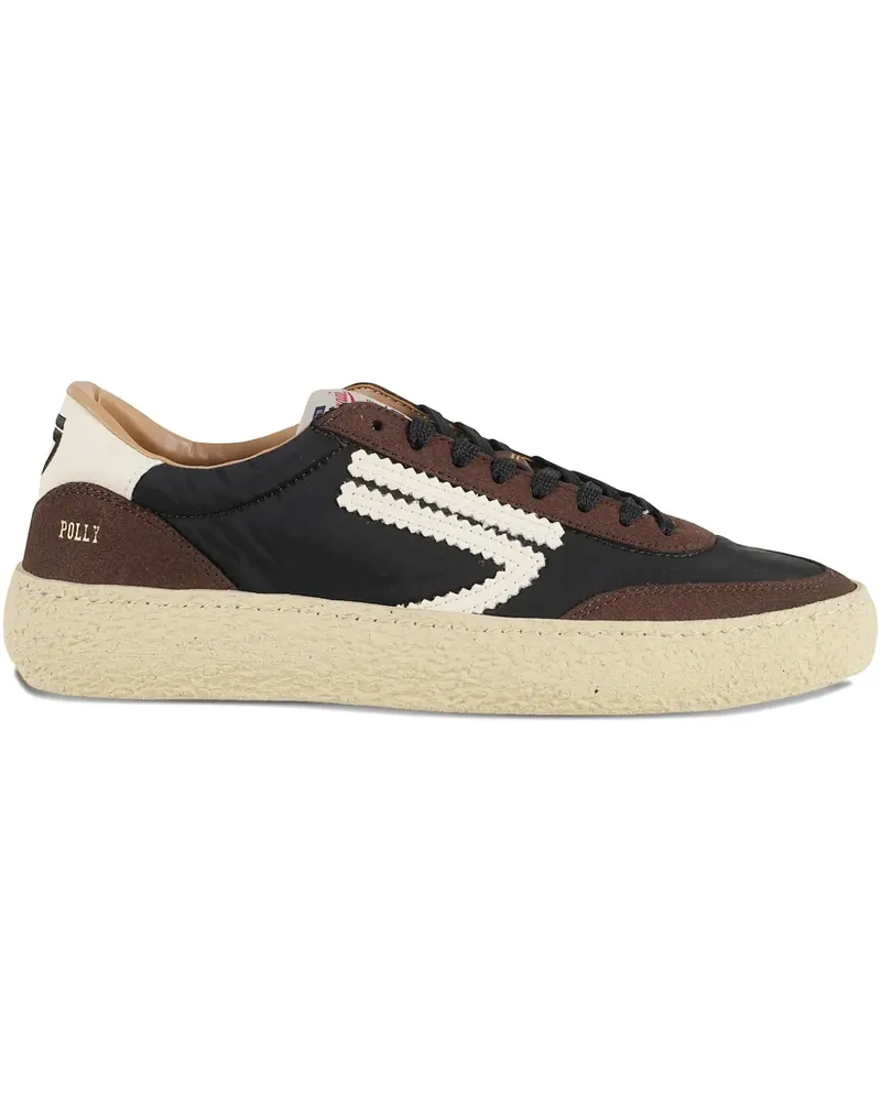 Puraai Sneakers mit Kontrasteinsätzen - Braun Braun