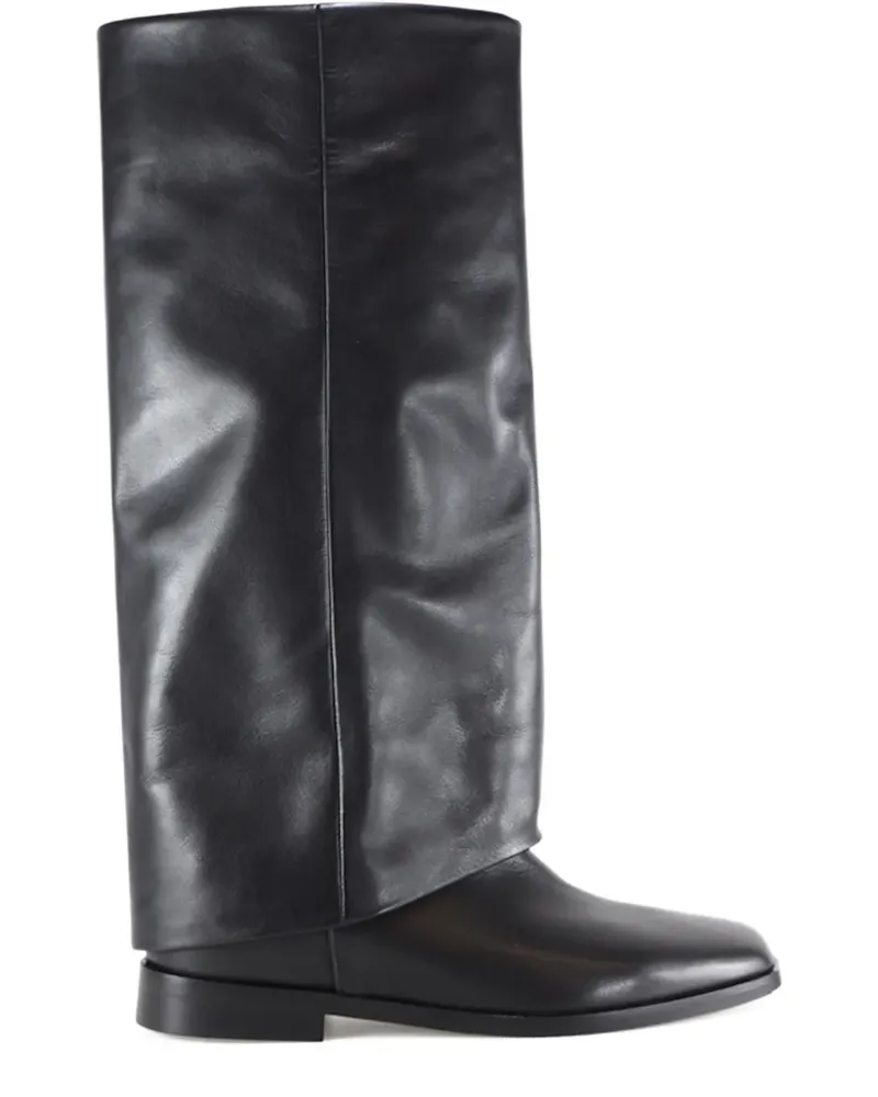 NOTABENE Lupe Stiefel mit eckiger Kappe - Schwarz Schwarz