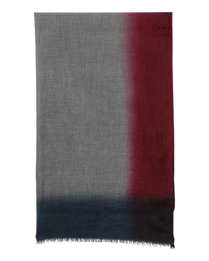 Faliero Sarti Giudy Schal mit Ombré-Effekt - Grau Grau
