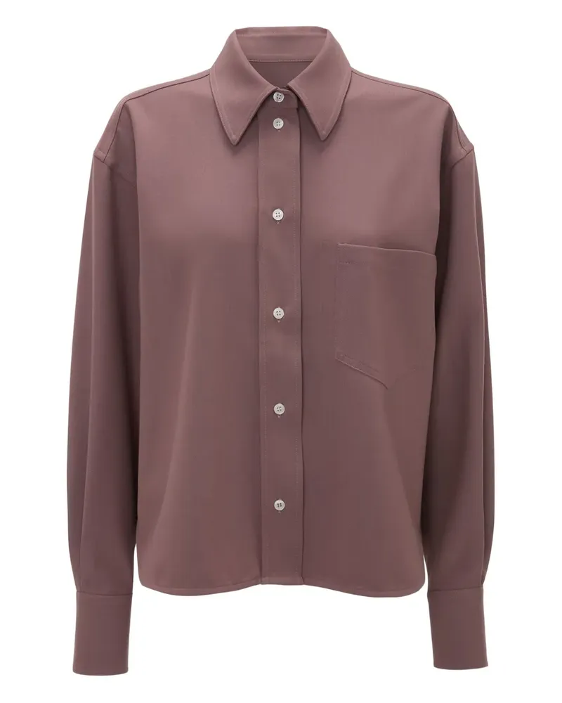 Victoria Beckham Langärmeliges Hemd - Rosa Rosa
