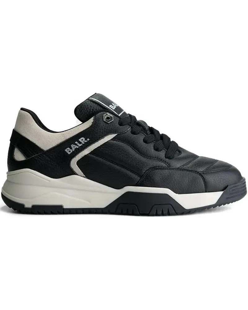 BALR. Chunky Football Sneakers mit Einsätzen - Schwarz Schwarz