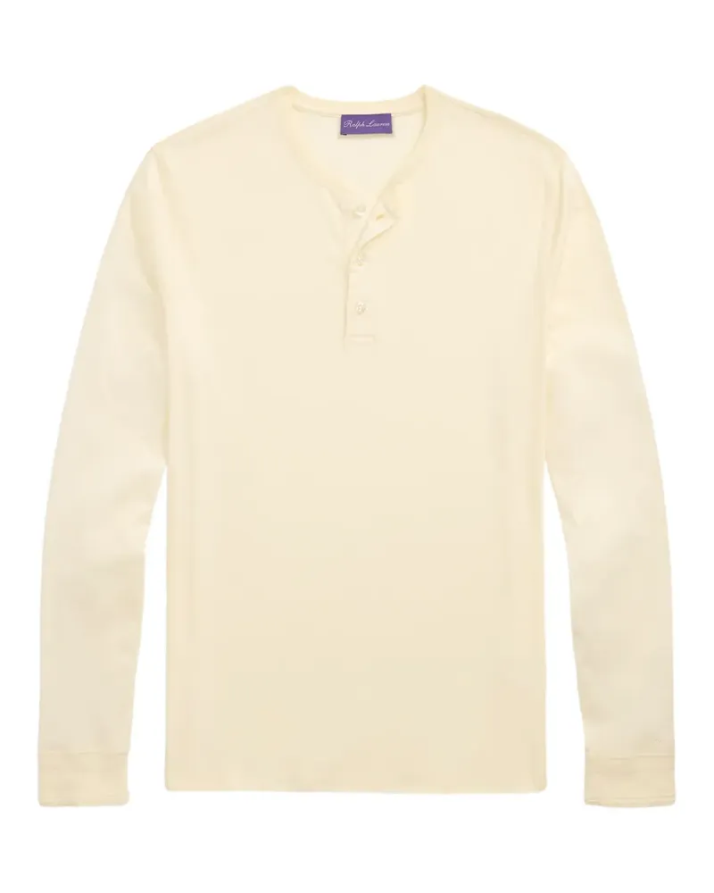 Ralph Lauren Geknöpftes Henley-Oberteil - Nude Nude