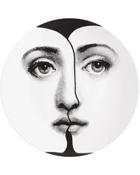 Fornasetti Tema e Variazioni n.271 Wandteller Weiß