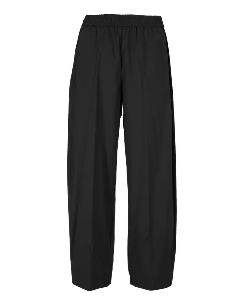 Herno elasticated-waist trousers - Schwarz Schwarz