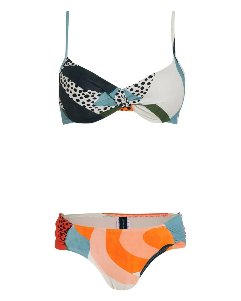 Lygia & Nanny Vitoria Bikini mit Print - Schwarz Schwarz