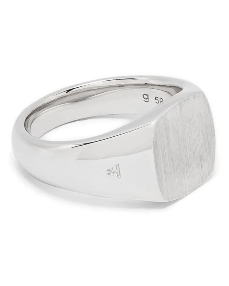 Tom Wood Kay satin-finish ring - Silber Silber