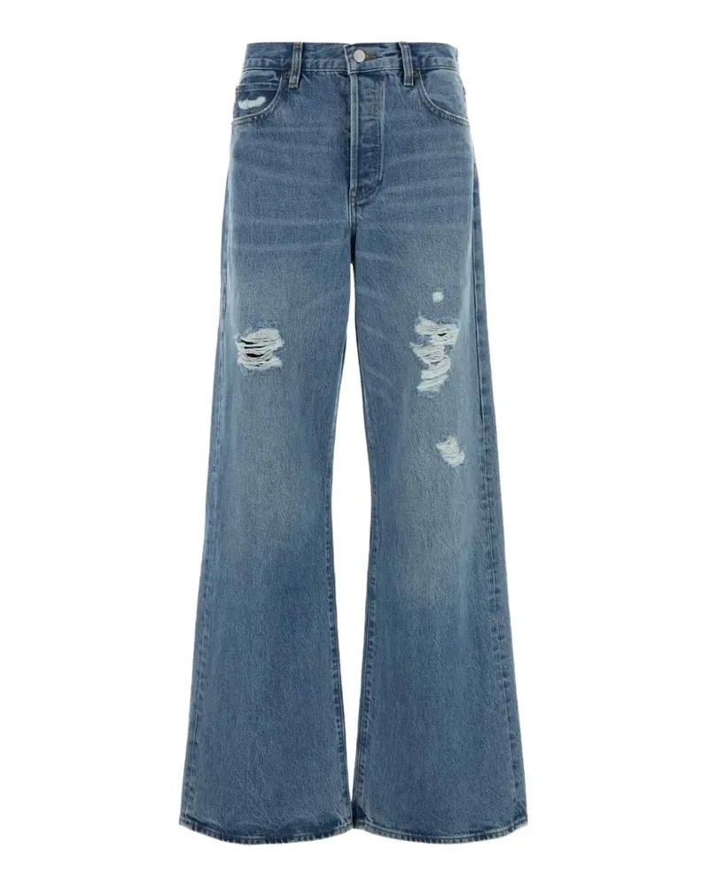 Frame Denim The Loose Jeans im Distressed-Look - Blau Blau