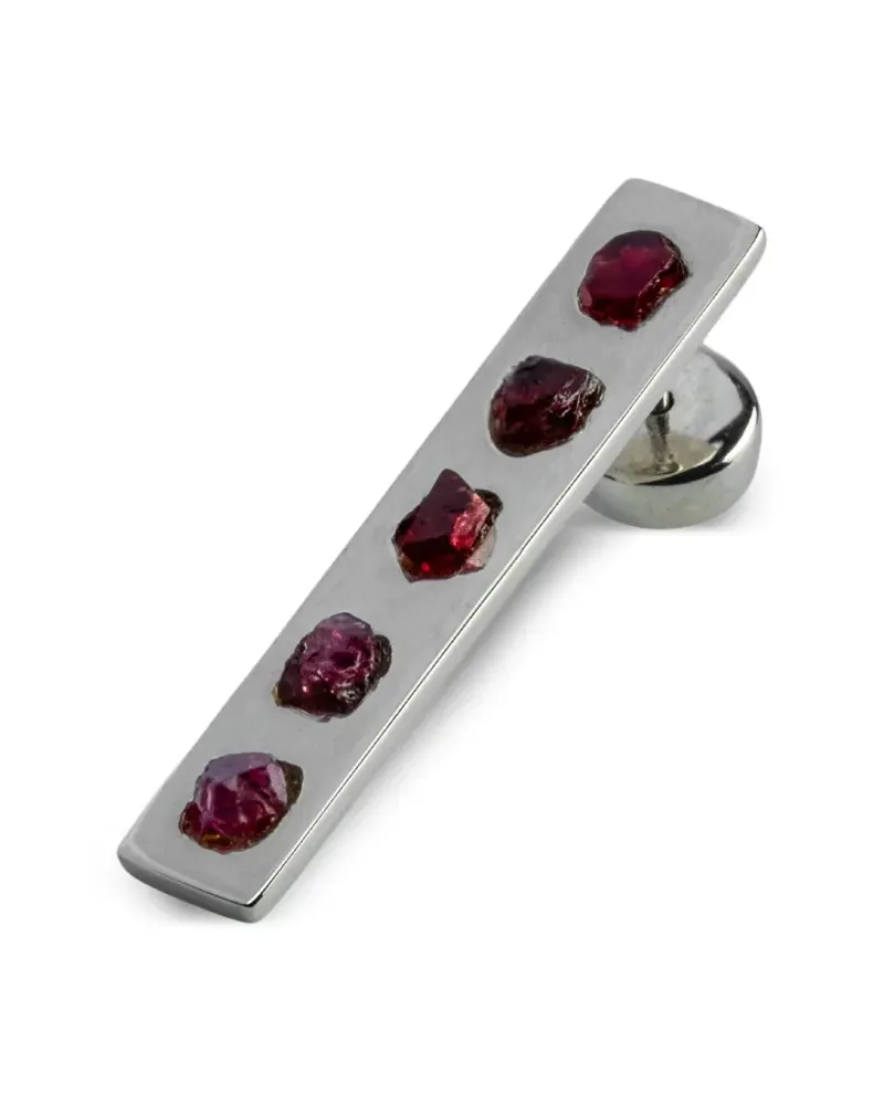 Parts Of Four Ohrring mit Schildform - Silber Silber