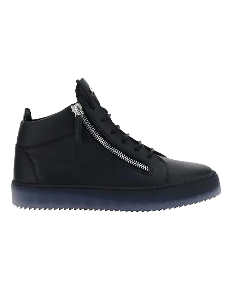 Giuseppe Zanotti side-zip high-top sneakers - Schwarz Schwarz