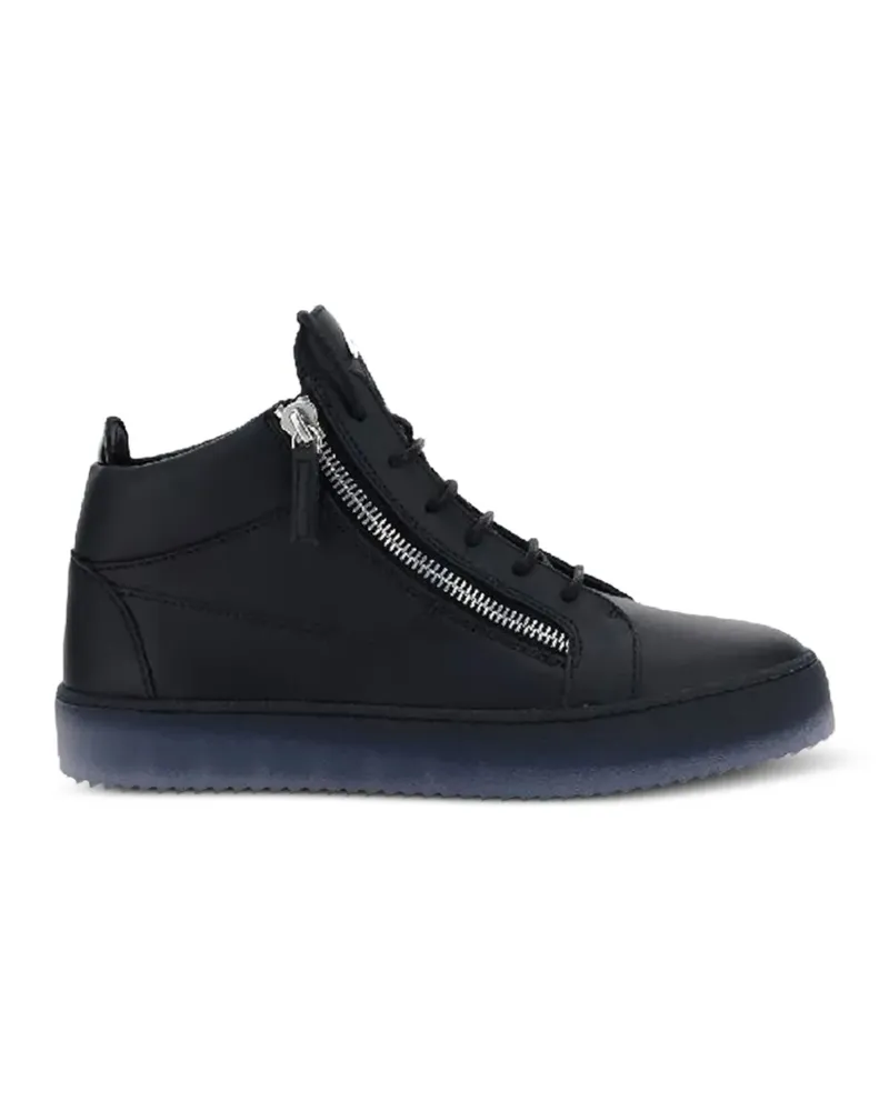 Giuseppe Zanotti side-zip high-top sneakers - Schwarz Schwarz