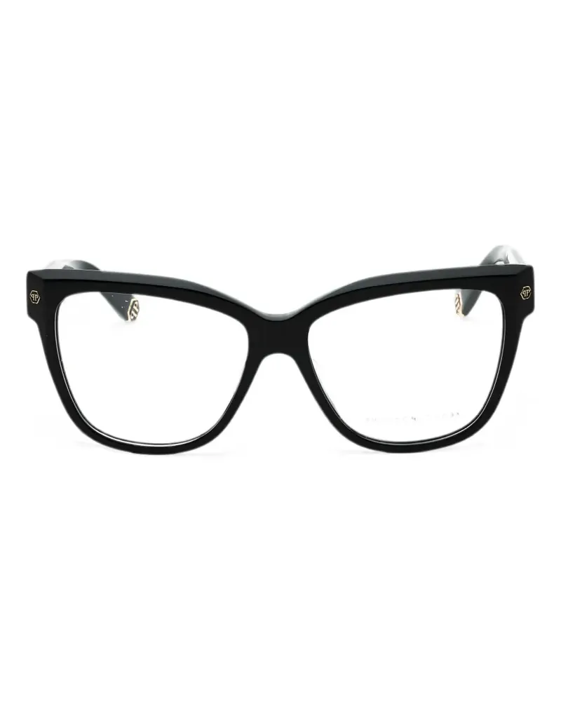 Philipp Plein cat-eye glasses - Schwarz Schwarz