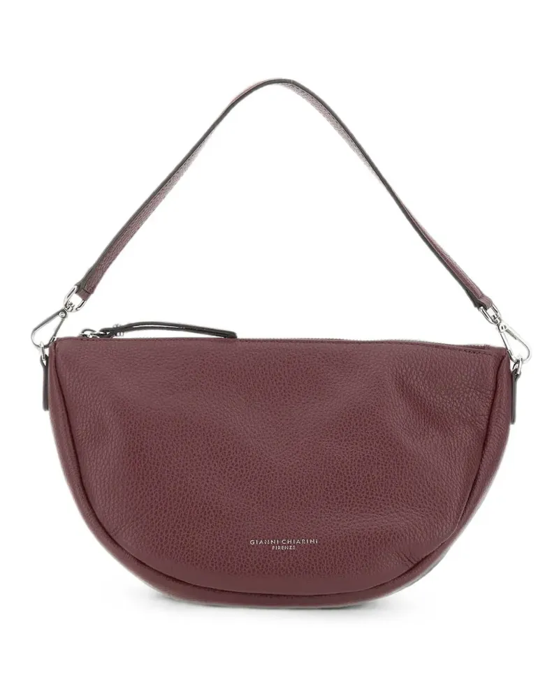 Gianni Chiarini Cleo grained leather shoulder bag - Rot Rot