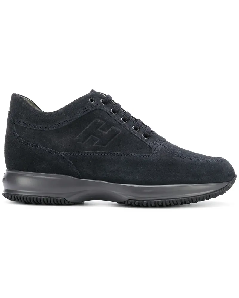 Hogan Sneakers mit Logo - Blau Blau