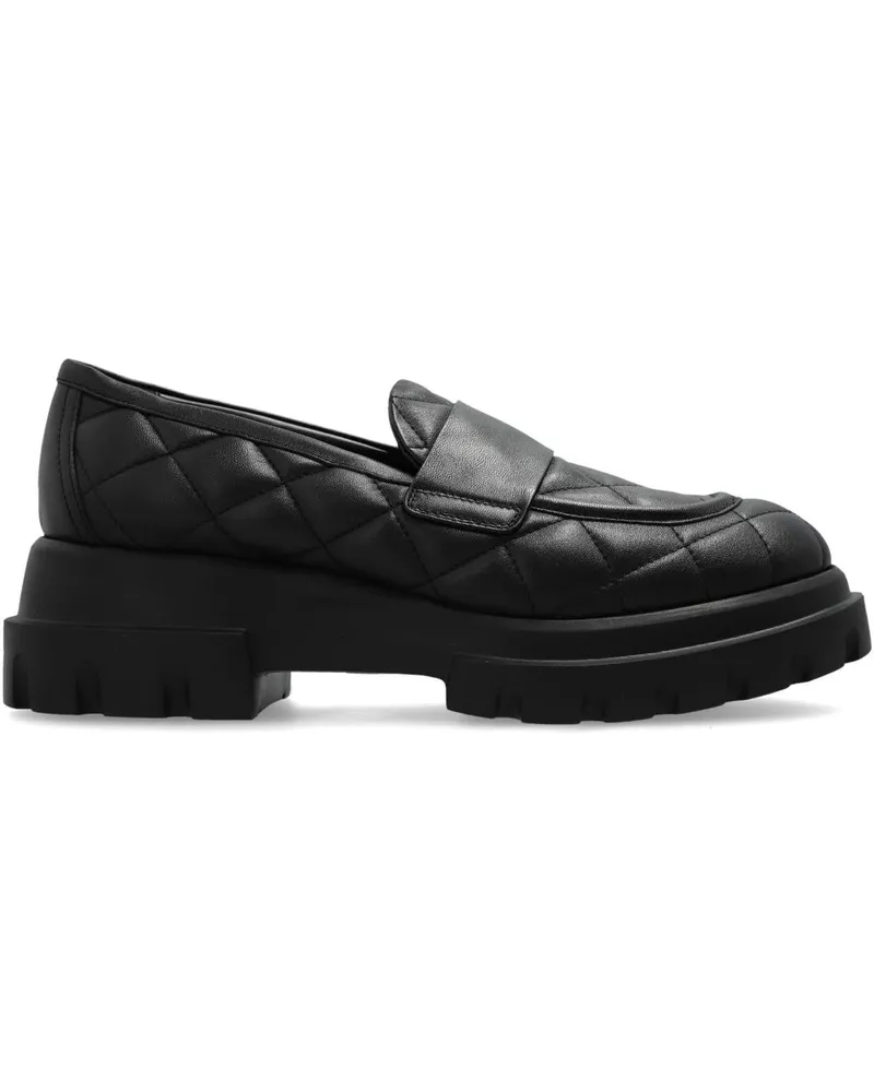 Attilio Giusti Leombruni Celeste Loafer - Schwarz Schwarz
