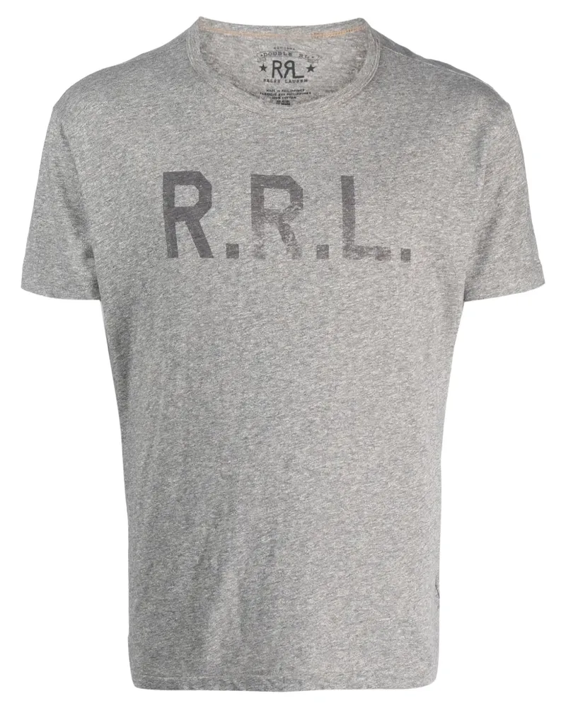 Ralph Lauren T-Shirt mit Logo-Print - Grau Grau
