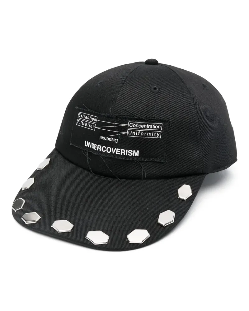 Undercover Baseballkappe mit Nieten - Schwarz Schwarz