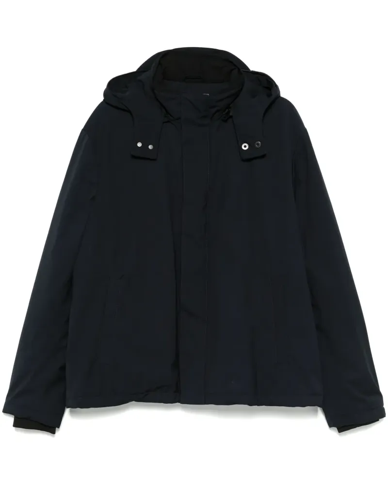 Emporio Armani Gefütterte Jacke - Blau Blau