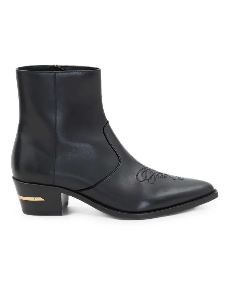 Amiri leather Ryder boots - Schwarz Schwarz